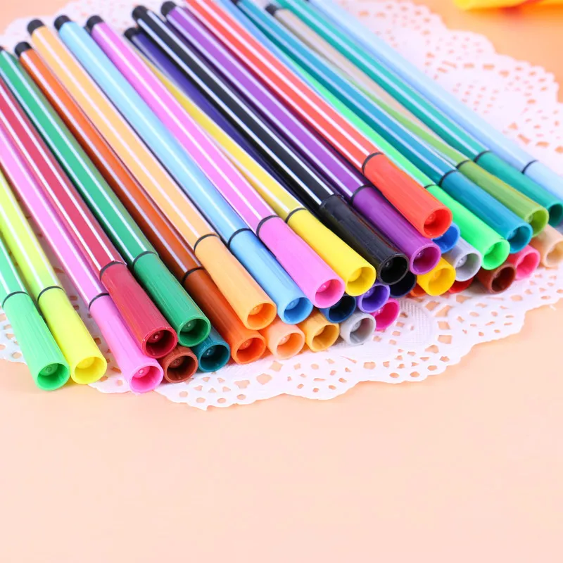 24 цвета разноцветная гелевая ручка caneta cute canetas материал escolar стационарный kalem boligrafo stylo canetas coloridas escolar
