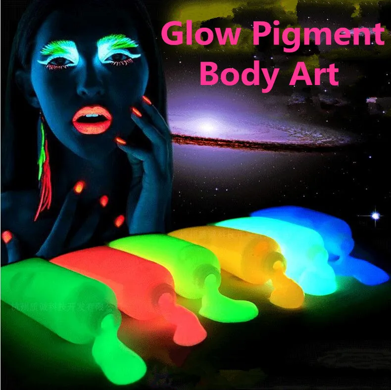 Body Art UV Fluorescent Paint -   Fluorescent paint, Body art, Painting