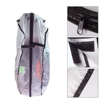 

Waterproof Dustproof Golf Rain Cover PVC Outdoor Golf Pole Bag Cover DurableTransparent Dustproof Cover Golf Course Accessories