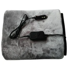 Автомобильное одеяло с подогревом, электрическое одеяло с подогревом для путешествий, одеяло с подогревом 12 В