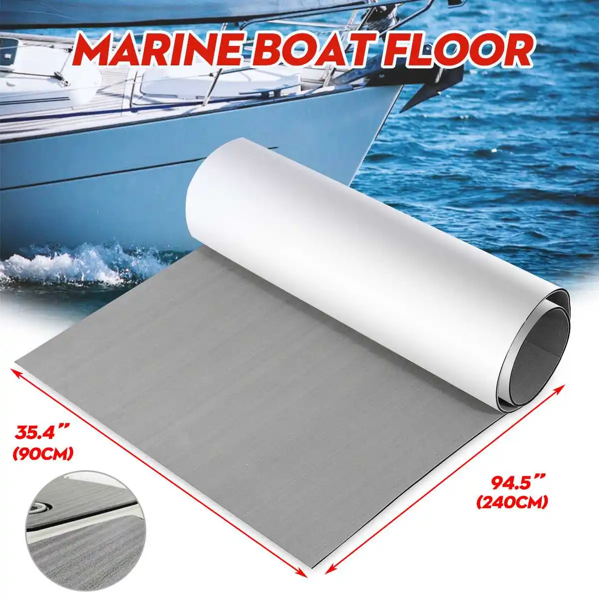 

Audew EVA Foam Teak Decking Sheet Boat Yacht Flooring Area Rug Decor Carpet Boat Flooring Faux Teak Decking Sheet Pad