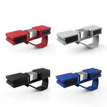 High-grade Double Car Sunglasses Holder Sun Visor Clip Car Holds Sunglasses Versatile Case Use Premium Fashion Design