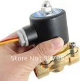 

NPT3/4'' Brass Solenoid Train Air Ride Valve Horn 2 Position Two Way Solenoid Water Valve 2W-200-20
