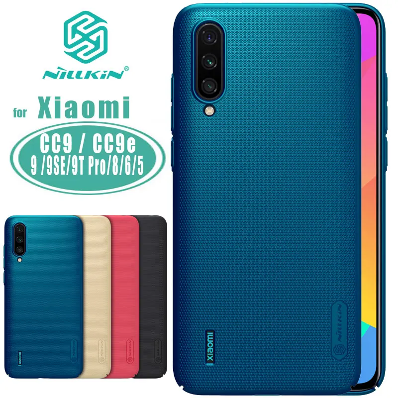 Чехол Nillkin для Xiaomi Mi CC9 CC9e супер матовый защитный жесткий чехол накладка 9 SE 9T Pro 8 Mi5