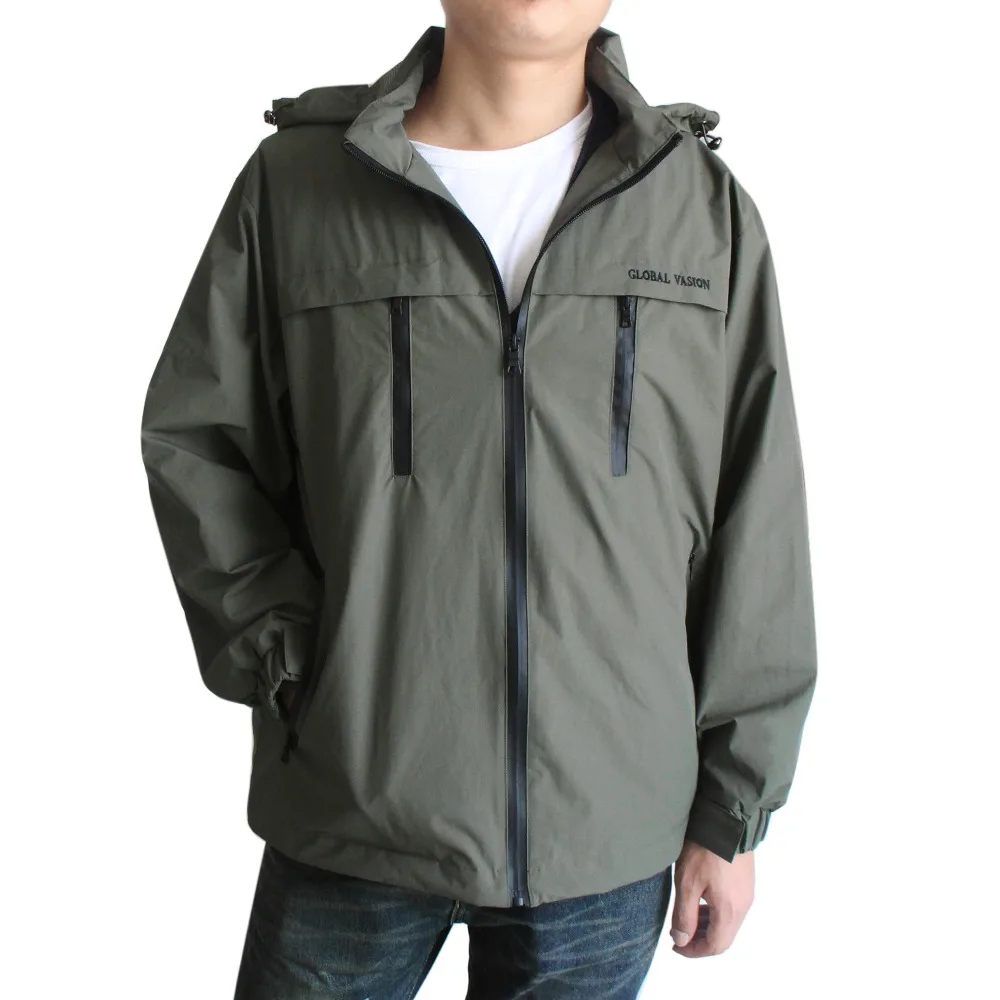 

Waterproof Jacket for Man Windy Jacket with Hood for Men Cycling Boating Running Skiing Camping Climbing