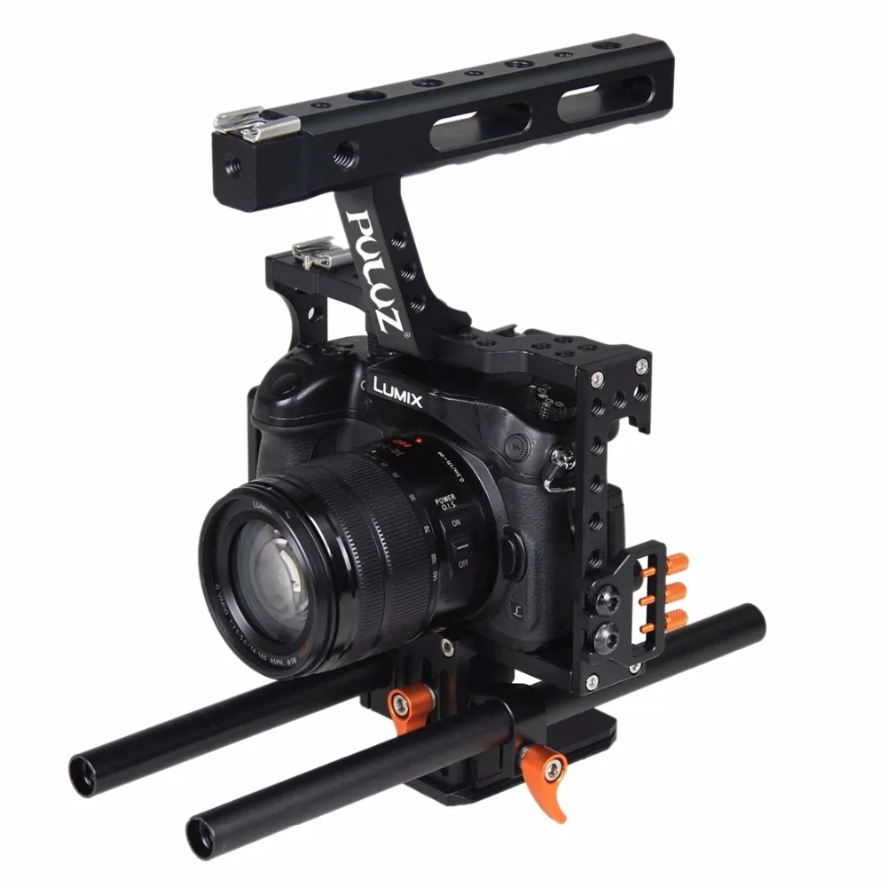 PULUZ ручка для видеокамеры Стабилизатор Sony A7 & A7S A7R II Panasonic Lumix DMC GH4|stabilizer for