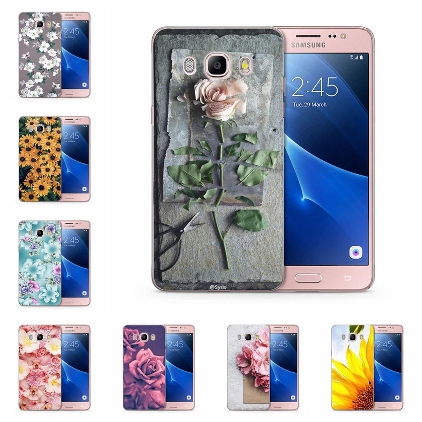 Чехол для samsung Galaxy A3 A5 2016 2015 2017 prime J1 J3 J5 J7 TPU разноцветный мягкий с рисунком чехол