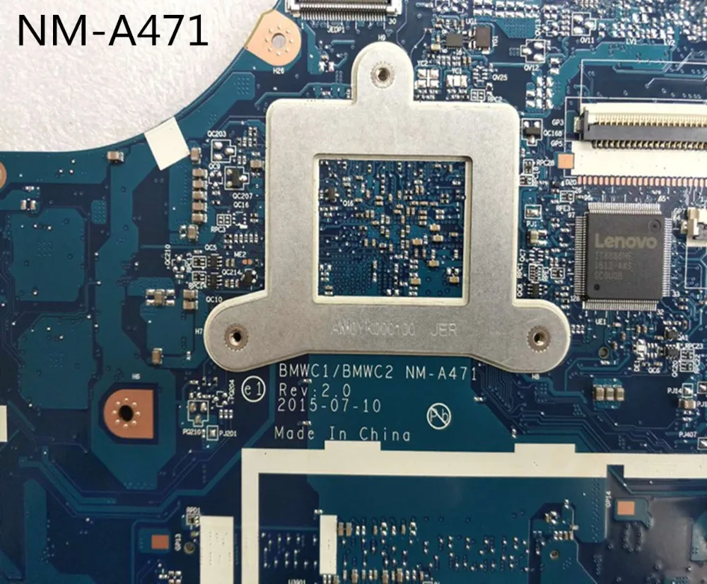 Процессор N3050 Lenovo 300 15ibr BMWC1/BMWC2 детская материнская плата для ноутбука бесплатная