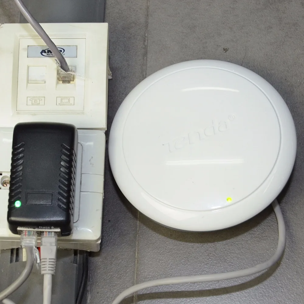 Европейский стандарт 48 в 0 5 А PoE Инжектор Power Over Ethernet адаптер для беспроводной