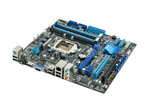 Оригинальная материнская плата ASUS P8H67-M DDR3 LGA 1155 32GB модель Intel H67 настольная материнская плата