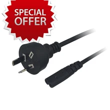 1,2 м для PS2 для PS3 штепсельная вилка австралийского стандарта 2-зубец Порты и разъёмы AC Мощность кабель консоли AU Питание для Playstion 4 для xbox