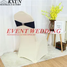 Элегантная 20 цветов лайкра лента Подвязка из спандекса для стула с чистой пряжкой для свадебного мероприятия украшение для стула