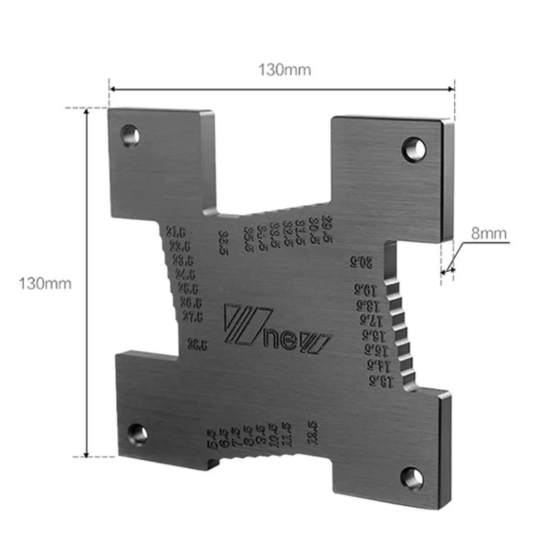  2Pcs High Precision Height Gauge 5-36.5mm Woodworking Router Table Electric Circular Saw Engraving 