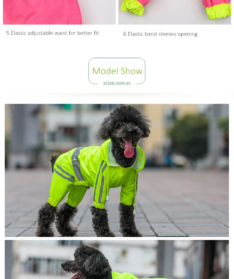 Dog Rain Coat (7)