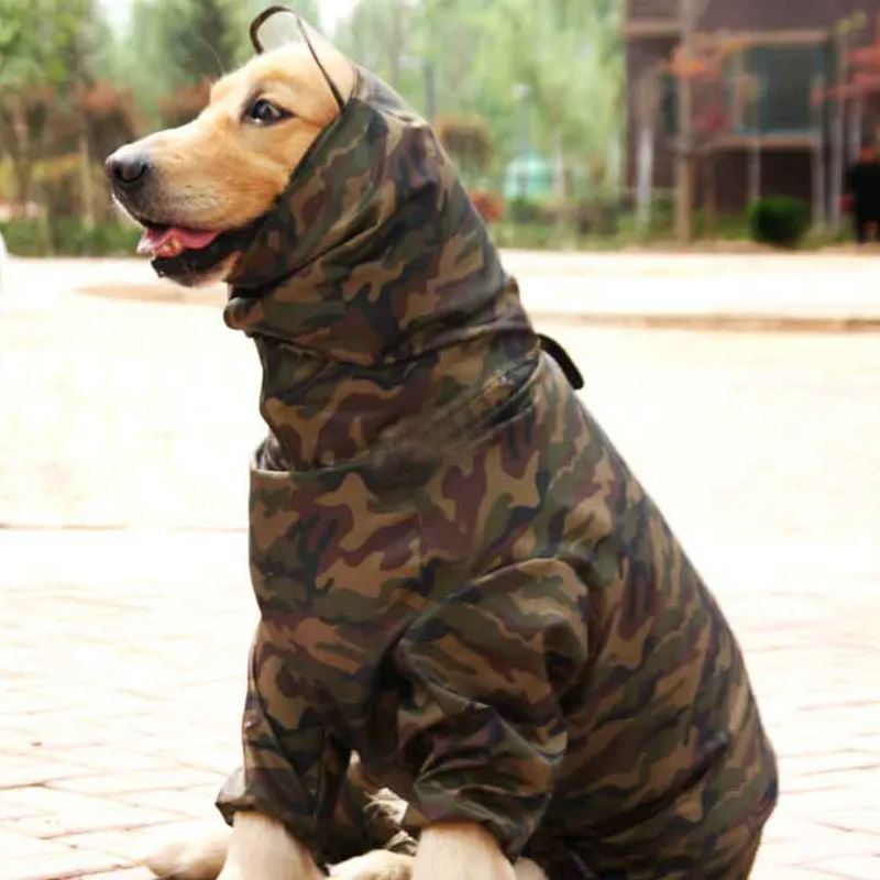 Bigeyedog Male and Female Dog Raincoat Large Dog Clothes Bigeyedog Male and Female Dog Raincoat Large Dog Clothes