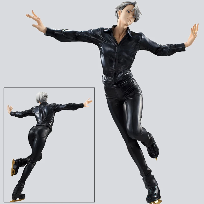 

23CM 2018 Anime Yuri On Ice Action Figures Toys Victor Nikiforov figure PVC Models Collection Dolls Toys