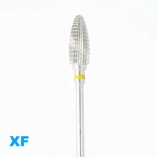 Удаляющий гель Дизайн Большие конические карбидные сверла для ногтей электрическая маникюрная пилочка для ногтей Педикюр фреза для ногтей