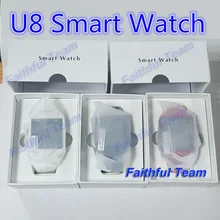 10 шт. U8 smart watch bluetooth relogios mp3 Смарт-часы для Apple Android телефон-часы pk dz09 gt08 Носимых устройств smart watch es