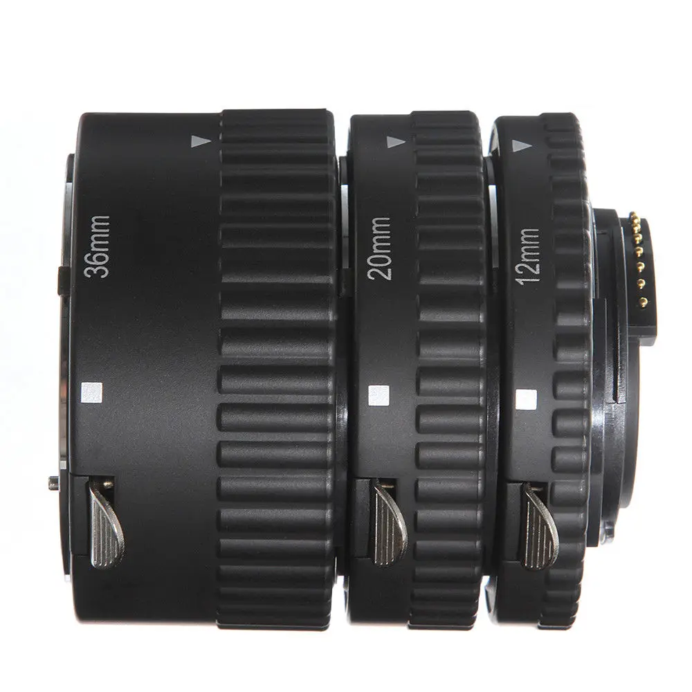 Автофокус AF макро удлинительная трубка 12 мм + 20 36 набор DG для камеры Nikon D7200 D800 DSLR|tube