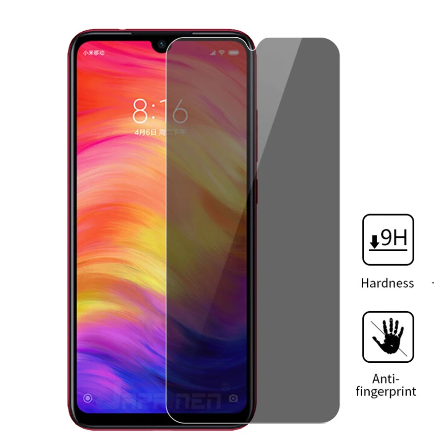 Закаленное стекло для Xiaomi mi 9 8 SE A2 Lite Max 3 mi x 3 Red mi Note 5 6 7 Pro Pocophone F1 антишпионская защитная пленка