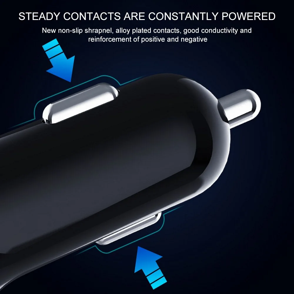  LED Digital Display Screen Car Bluetooth MP3 12V/24V lossless MP3 Music Dual USB Fast Charge MP3 Ca