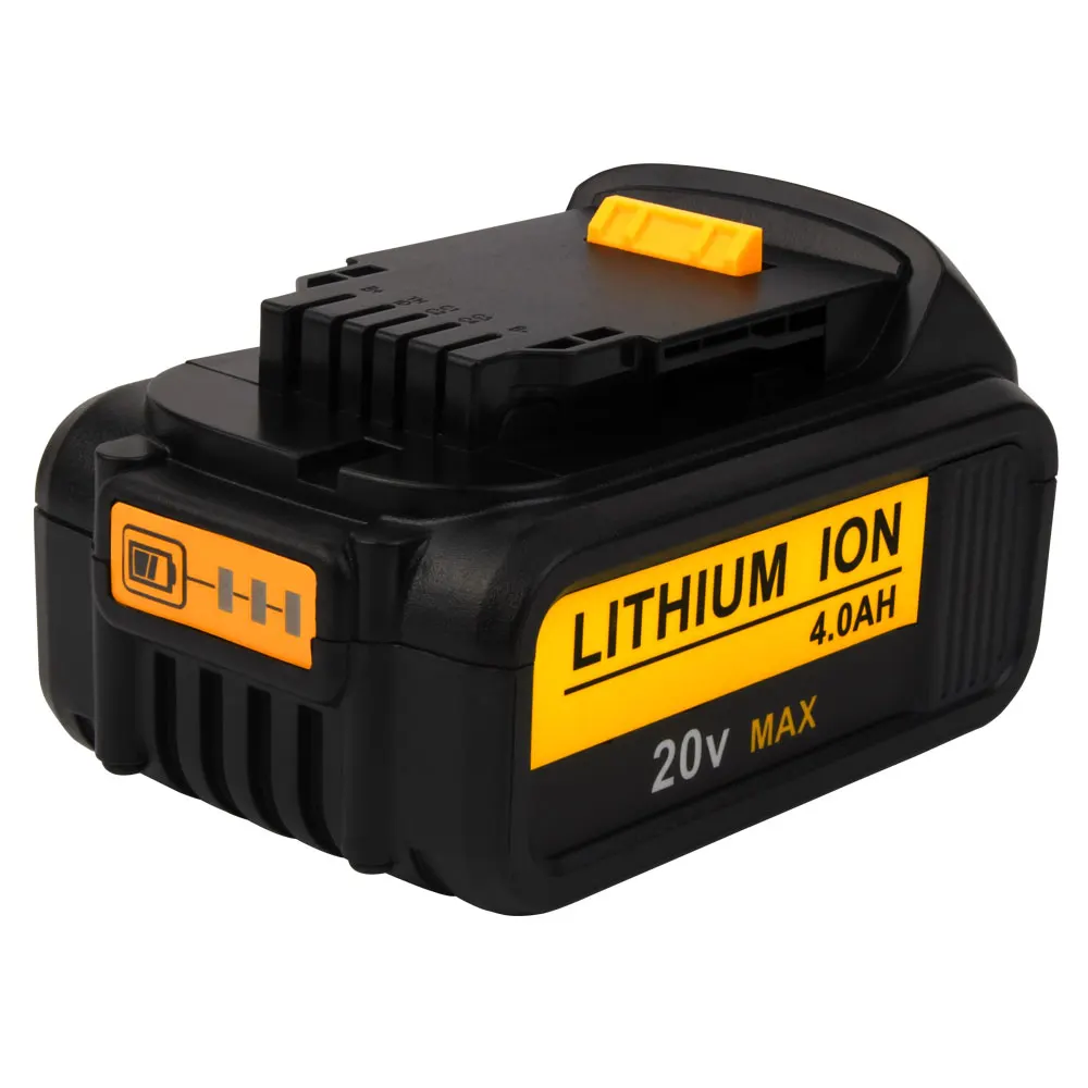 VANON для Dewalt 20V 4000mAh литий-ионная аккумуляторная батарея DEWALT DCB200 Black 4.0Ah Li-Ion DCB204 DCB206 |