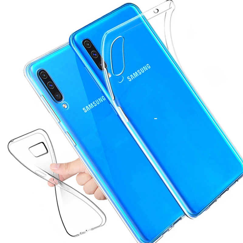 

SUREHIN soft case for Samsung galaxy A20E A30 A40 A50 A60 A70 M30 20 10 S10e 9 8 PLus transparent clear skin silicone case cover