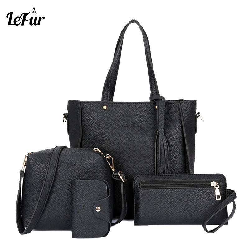 

Women Bag Big Capacity Female Tassel Handbag Fashion Shoulder Bag Ladies PU Leather Pouch bolsas feminin