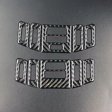 Автомобильные аксессуары для bmw e90 e92 Кондиционер Вентиляционный Выход крышка Стайлинг углеродного волокна украшения интерьера молдинги 3 серии