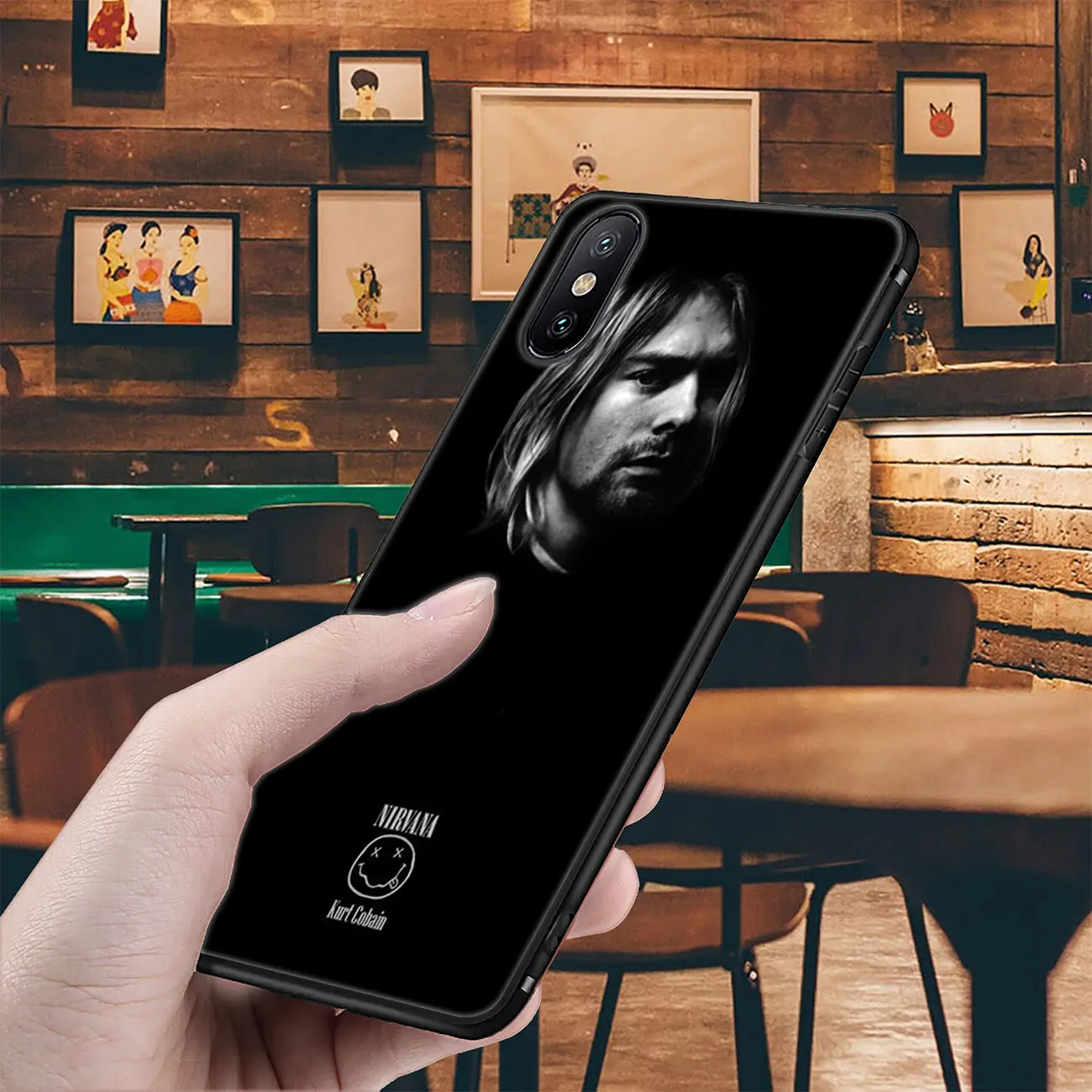 YIMAOC Nirvana Курт Кобейна Мягкий силиконовый чехол для телефона iPhone 11 Pro XS Max XR X 6 6S 7 8 Plus