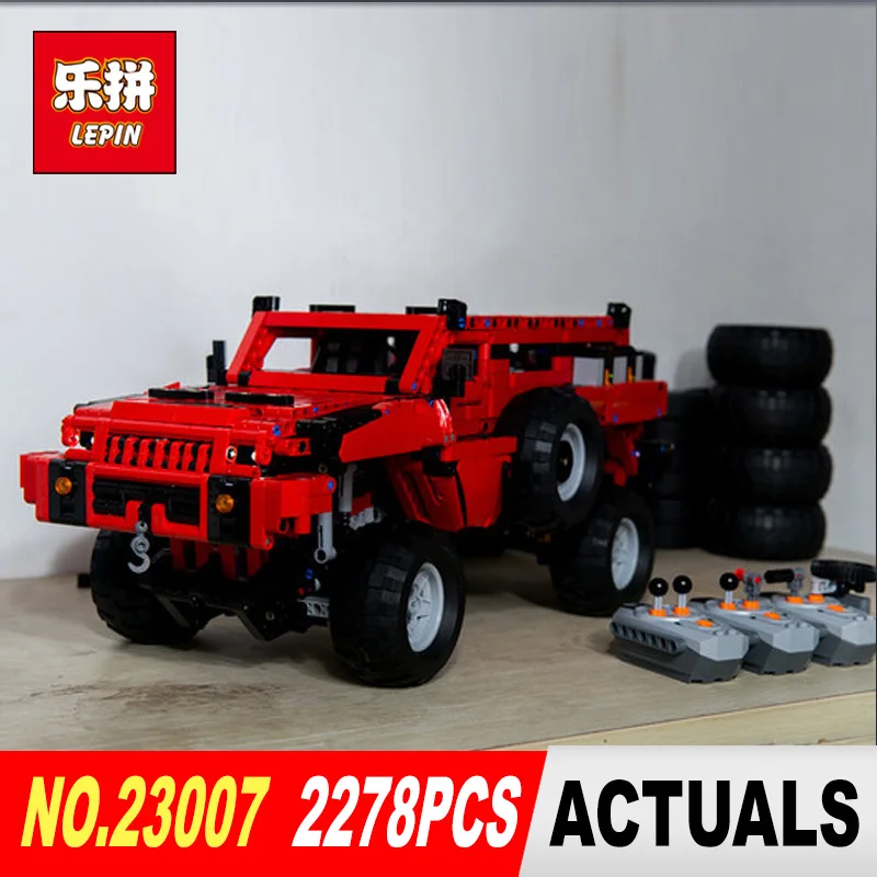 

Lepin 23007 2278Pcs Genuine Technic MOC Series The Marauder Set Children Educational Building Blocks Bricks Toys Model Gift 4731