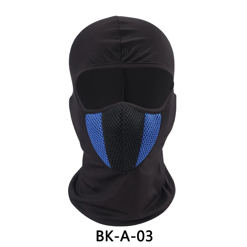 Máscara de cara de motocicleta protección transpirable máscara de cara completa accesorios de motociclista Motocross Macka Balaclava Moto máscara de cabeza