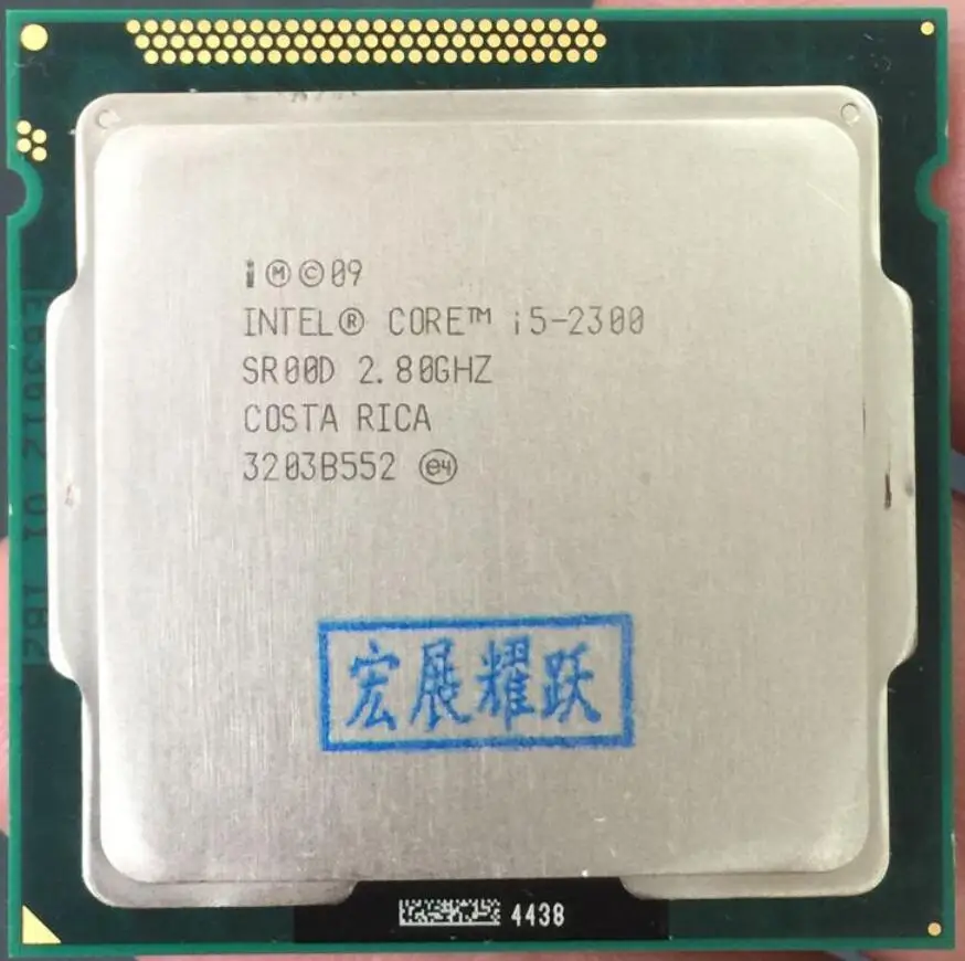 إنتل كور i5-2300 i5 2300 المعالج (6 M مخبأ ، 2.8 GHz) LGA1155 رباعية CorePC الكمبيوتر سطح المكتب وحدة المعالجة المركزية