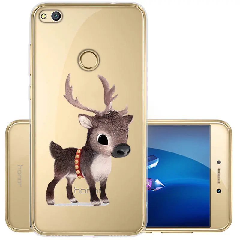 Painted Soft TPU Cover for Huawei P8 P9 Lite 2017 Clear Silicone Case Y5 Y6 2017 P Smart Honor 10 9 8X 9 lite Protective Fundas  (10)