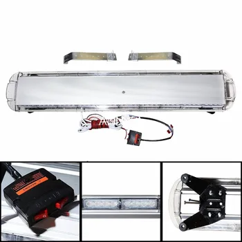 

47" 88LED Car Roof Light Work Light Bar Emergency Warning Strobe Lights 12V