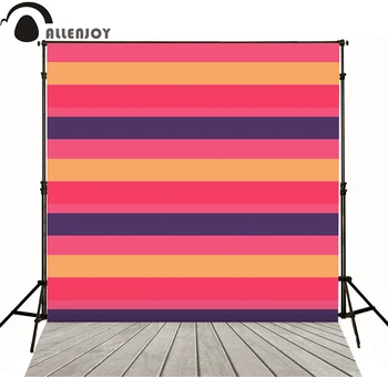 

Allenjoy Professional photography background Pink orange purple wood photography backdrops backdrops for photos