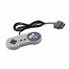 Para Nintendo NES 16 Bit Controlador de Jogo Clássico Gamepad Para Super Nintendo SNES Control System Console Pad