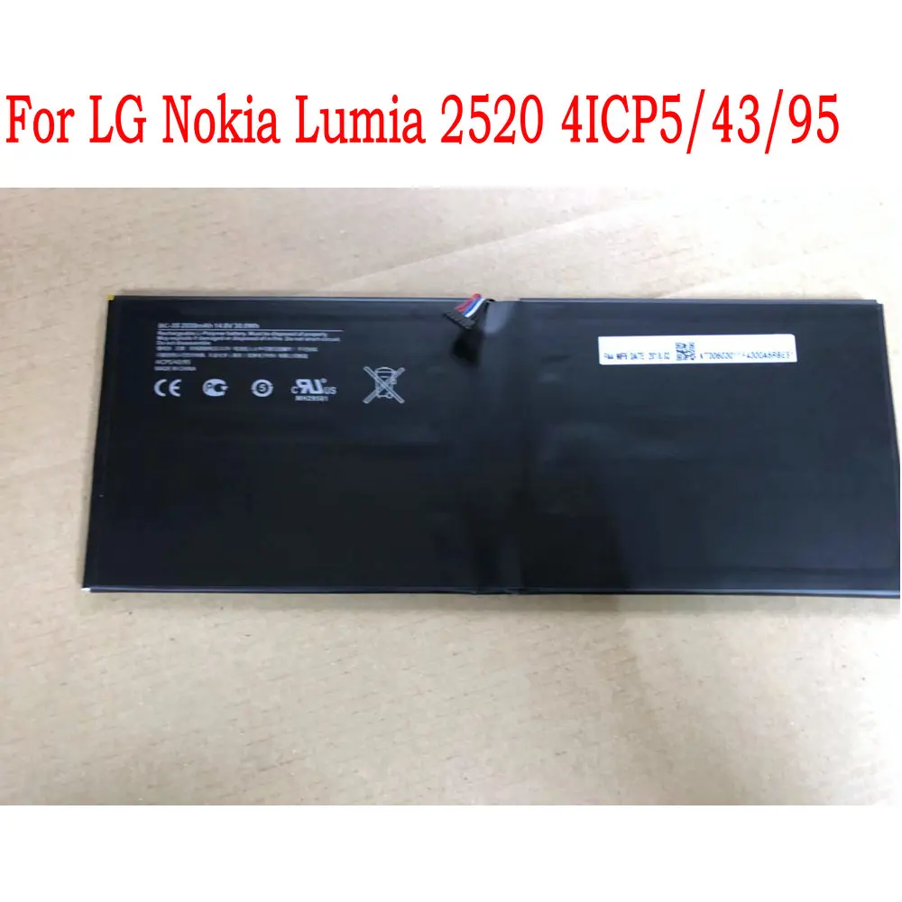 Оригинальный аккумулятор для ноутбука LG Nokia Lumia 2520 4ICP5/43/95 14 8 v 2030mAh 30WH|Аккумуляторы