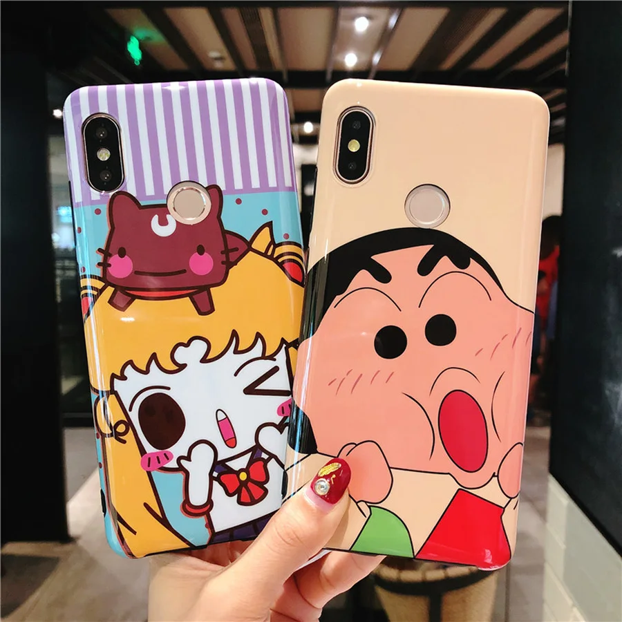 

For xiaomi mi 8 A2 case redmi note 5 case cover cute cartoon french bulldog relief soft silicon protective phone bag shell