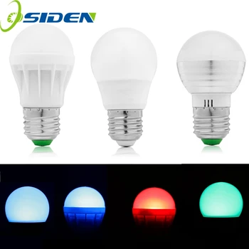 

OSIDEN E27 16 Colors Changing Dimmable 3W RGB LED Light Bulb + 24key IR Remote Controller for Home Decoration/Bar/Party