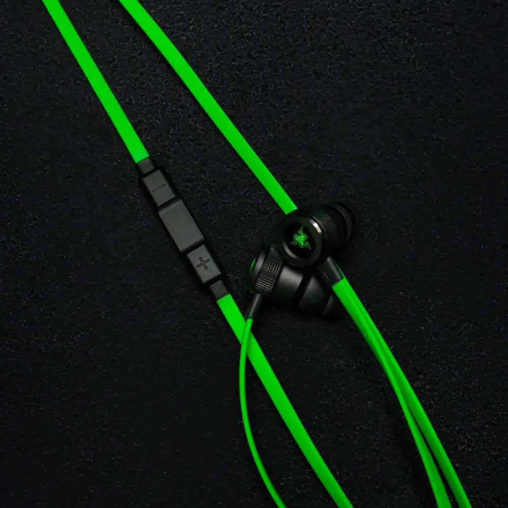 Razer Hammerhead iOS Lightning Earbuds DAC Custom-Tuned Dual-Driver Technology - in-Line Mic Headphones Handsfree 22 6
