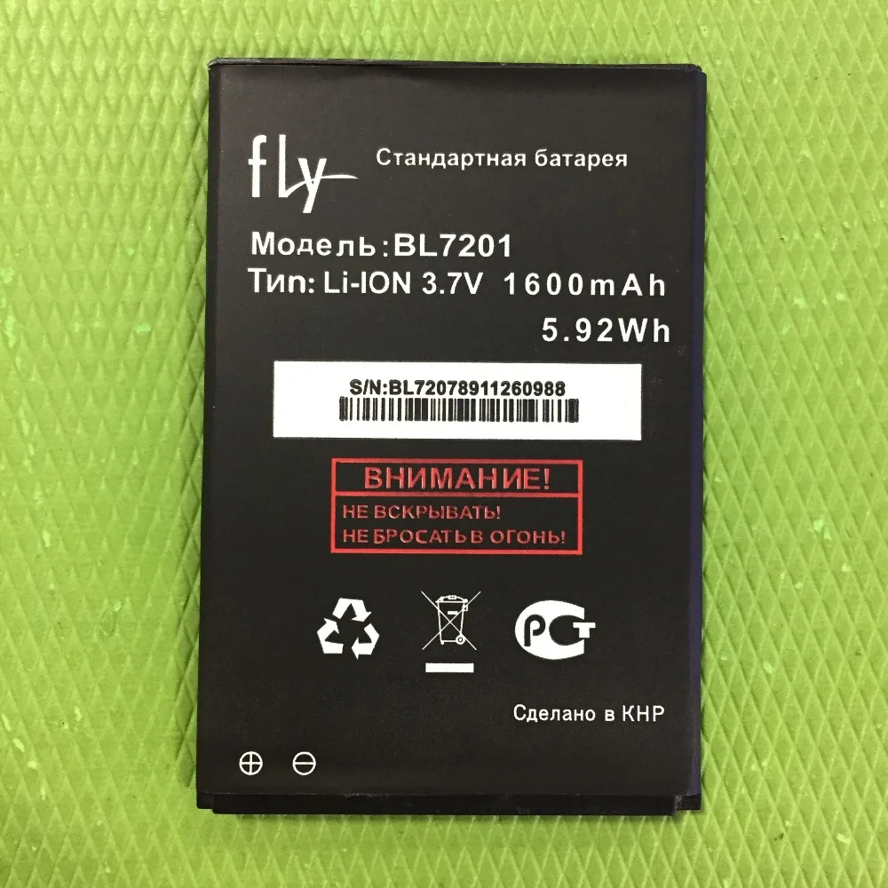 MLLSE новый аккумулятор высокого качества для fly IQ445 BL7201 7201 1600mah 5.92Wh|battery for fly|batteries