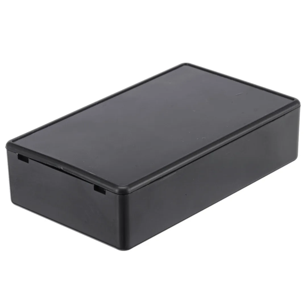 

1pc Waterproof Electronic Box Black Plastic Electronic Project Instrument Box 4Sizes For Power Supply Units
