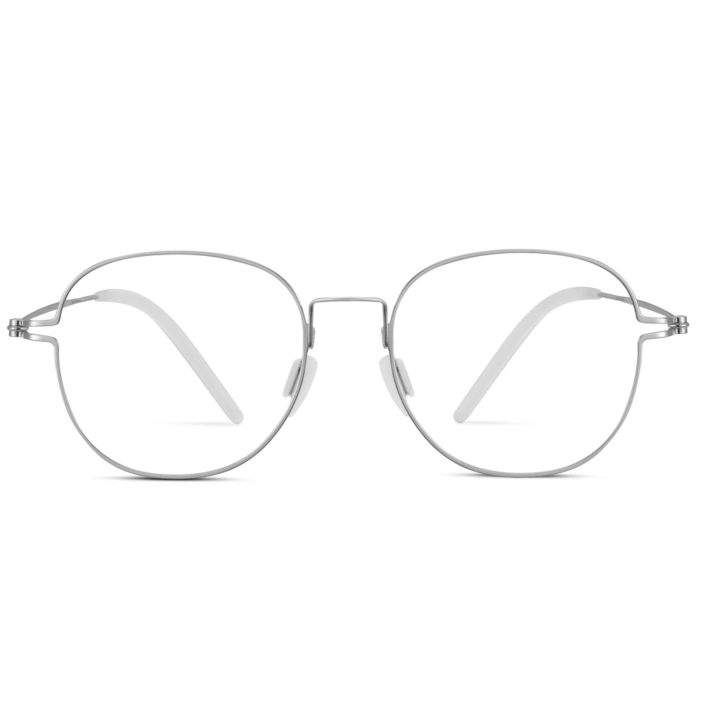2021 Handmade Titanium Glasses Frame Lightweight Retro Round Optical Prescription Eyeglasses Frame Men Spectacles Women Eyewear