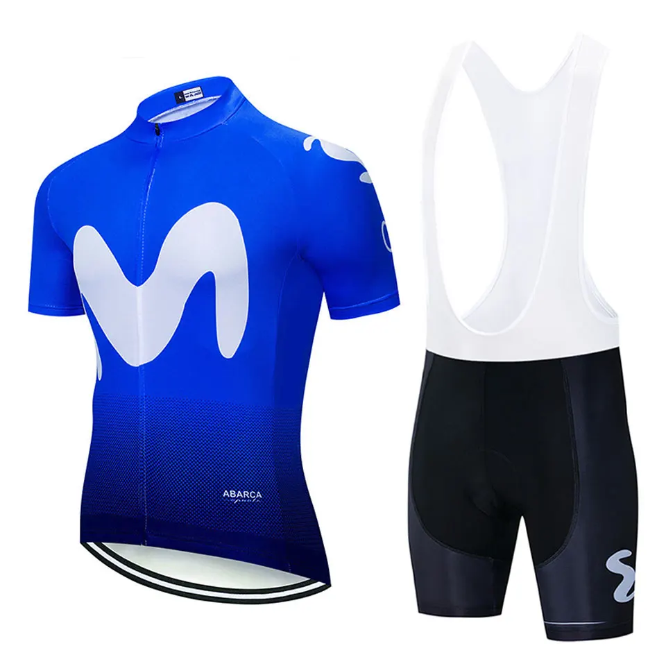 Команда movistar одежда для велоспорта Джерси Ropa быстросохнущая велосипед для мужчин Летние pro задействуя трикотажные 9D Велоспорт гелиевая Подушка Шорты - Цвет: 5