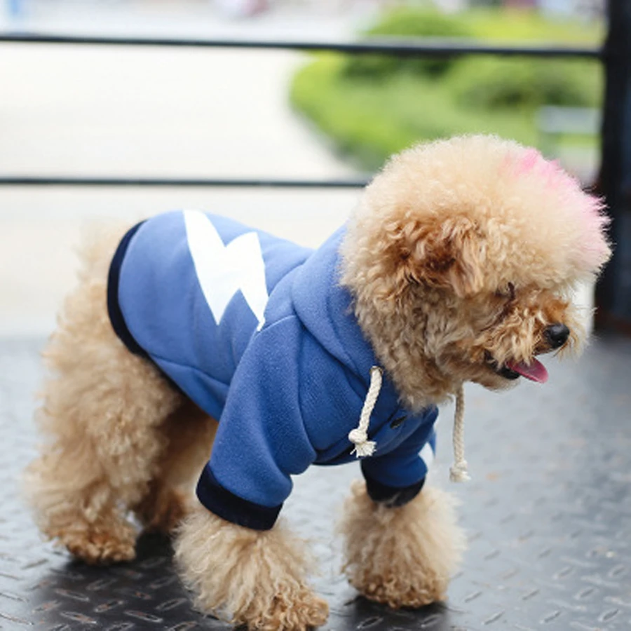 

Cute Dog Coat Hoodie Bluza Dla Psa French Bulldog Clothes Carlino Fleece Sweater Costume Bouledogue Pets Cloth 5d0129