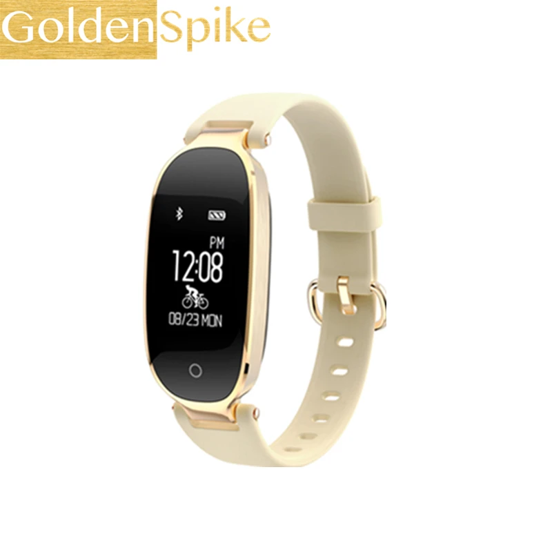 

GOLDENSPIKE S3 Smart Watch For Android IOS Phone Heart Rate Monitor Fitness Tracker Bluetooth 4.0 Women Smartwatch Relogio