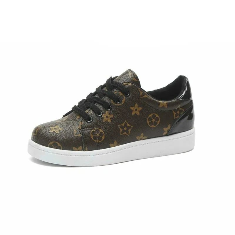 

2019 shoes women sneakers lace-up Damping summer Outdoor tenis feminino sneakers star brown ladies Walking Canvas Shoes Graffiti