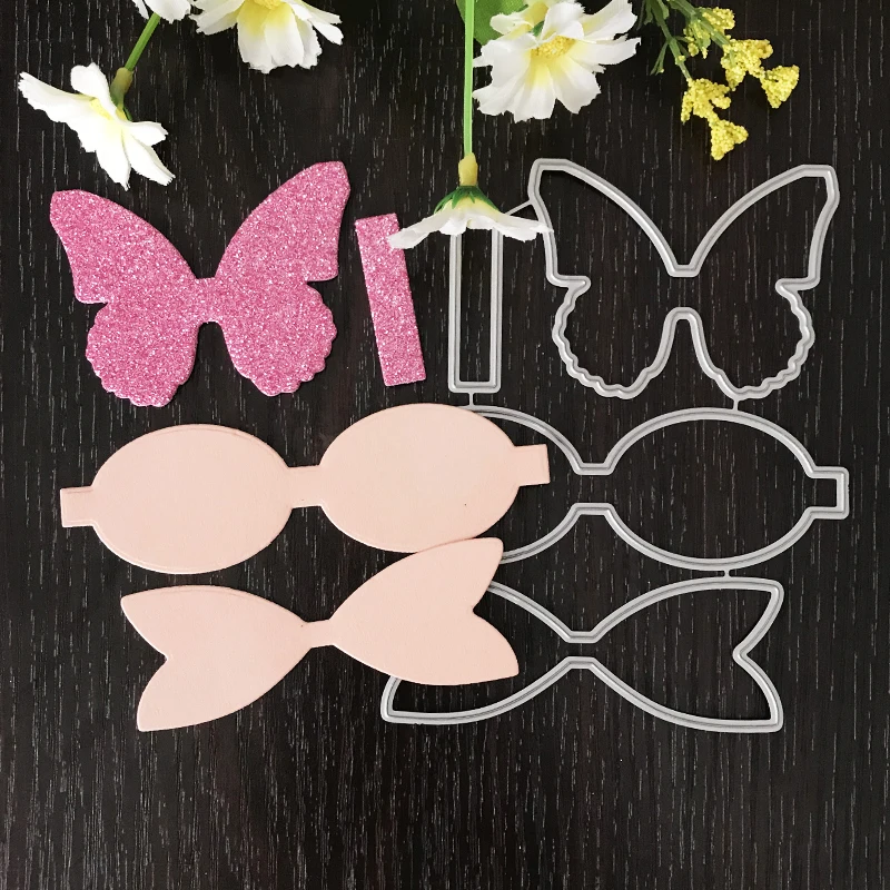 

New Bowknot Metal Cutting Dies for Scrapbooking DIY Album Embossing Folder Paper Cards Maker Template Decor Stencils Craft Dies