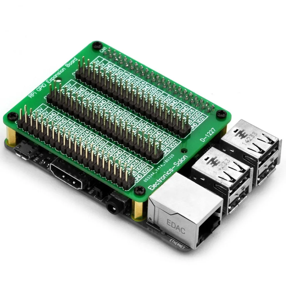 Электроника салон RPi GPIO Плата расширения модуля для Raspberry Pi 3/2 Модель B +